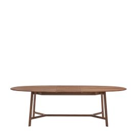 THORNWELL Extending Dining Table - Dark Oak