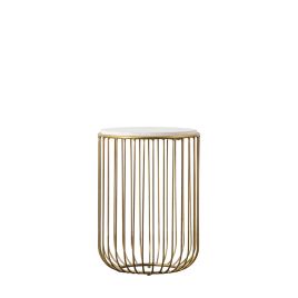 MAPLELEIGH Side Table - Gold