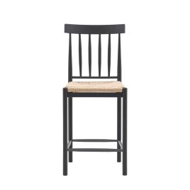 BANSTEAD Bar Stool Black - Set of 2