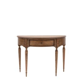ALDERLEIGH Console Table - Dark Oak