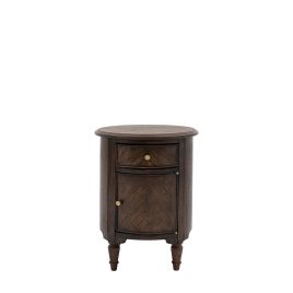 WHITCOMBE Drum Side Table