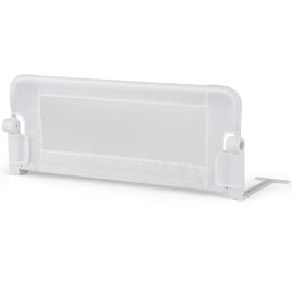EVERELLE Foldable Toddler Bed Rail with Removable Oxford Cover-White
