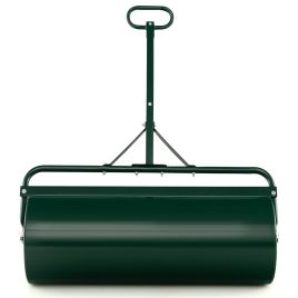 AXTROW 113L Metal Garden Lawn Roller-Green