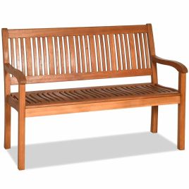 Garden Bench - 2 Seater Garden Bench for Balcony Patio Backyard and Poolside