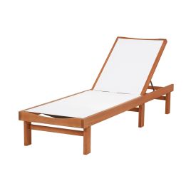 Sun Lounger - Outdoor Patio Fabric Chaise Lounge Chair 5-Position Recliner