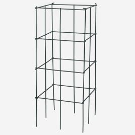 4 Pack Tomato Cage Assembled Plant Support Stakes for Vertical Climbing Plants