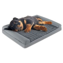 MELCREST Orthopedic Foam Dog Bed L Sized Large Pet Bed-XL