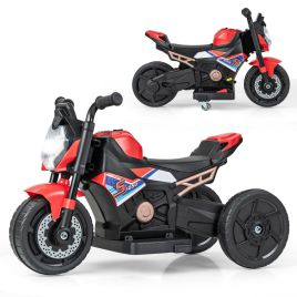 Kids Electric Motorcycle - 6V Kids Rideon Motorcycle - Red