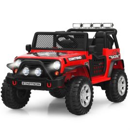 Kids Electric Vehicle - 2Seat Kids Ride on Truck - Red