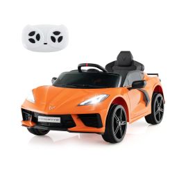 Kids Electric Car - 12V Electric Kids Ride On Car - Orange