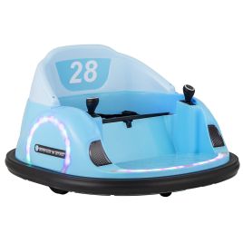 Kids Electric Car - Kids Ride on Battery Powered Bumping Car - Navy