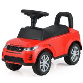 COLYUR Kids Ride On Push Car Foot-to-Floor Walking Sliding Toy Car-Red