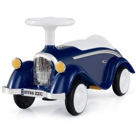 STANLIX Toddler Ride on Toy with Steering Wheel for Children 19-36 Months Old-Dark Blue