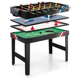 Foosball Table - 125 cm Combination Multi-Game Table