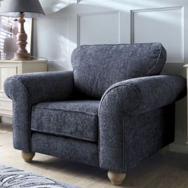 Zazzles Armchair - Dark Blue