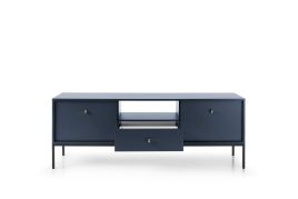 California TV Cabinet - Navy Blue