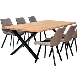 Mariposa Medium Solid Oak Table - Natural Oil