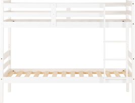 Panama 3ft Single Bunk Bed - White