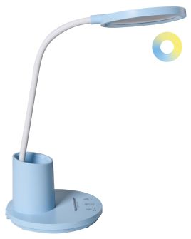 BIRCHLEY Desk Lamp with Dimmer - Blue