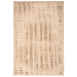 KARAVEN Cotton Bath Mat - Beige