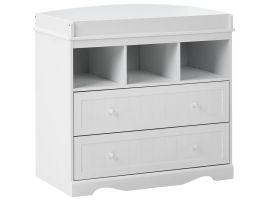 SHEPLEY Baby Changing Table Dresser - White