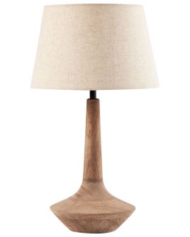 CHARINGDON Table Lamp Mango Wood - Brown