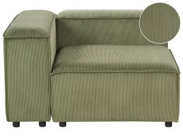 Right Hand Jumbo Cord Corner Section Green ARDAL