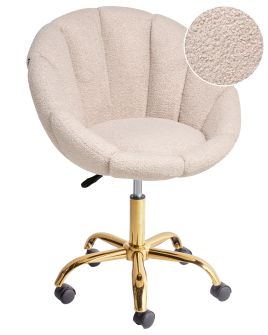 ISLINGTONMERE Fabric Office Desk Chair - Beige