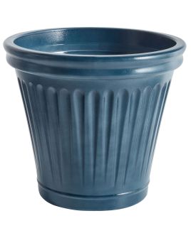 Plant Pot MAIZE Synthetic Material 43 cm Blue