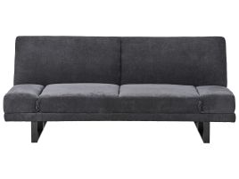 COLDENLEIGH Chenille Fabric 2 Seater Sofabed - Black