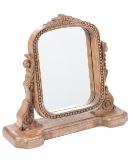 LEYDON Makeup Mirror - Brown
