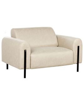 Armchair ASKIM Fabric Beige