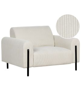 Armchair ASKIM Corduroy Off-White