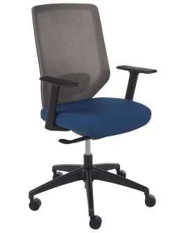 Swivel Office Chair Blue VIRTUOSO