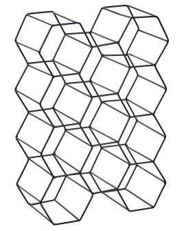 ALDERWYNNE Wine Rack Metal - Black