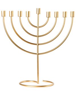 MALMO Candle Holder Metal 50 cm Gold