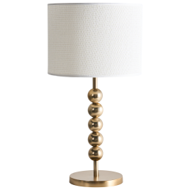 SARAVINE Metal Table Lamp - Brass