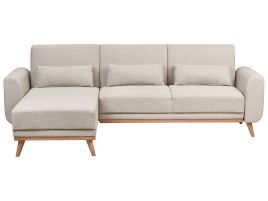 Corner Sofa - OTLSLA Right Hand Facing Fabric Light Beige