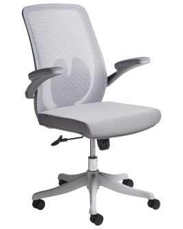 OVEDLORR Office Chair Swivel Fabric Grey