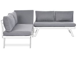 Outdoor Cushion Cover Set COCCORINO Dark Grey