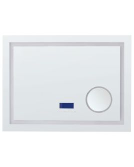 LED Bathroom Mirror THAIX 80 cm 60 cm Silver