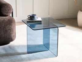 RAKUXA Abstract Style Side Table - Blue