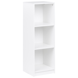ZNHEA II 3 Tier Bookcase 117cm - White