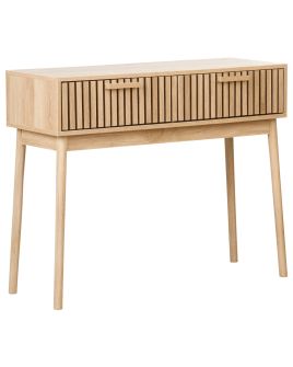 Console Table LYNWOOD Light Brown
