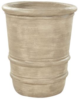 Plant Pot LILIUM Ceramic 43 cm Beige