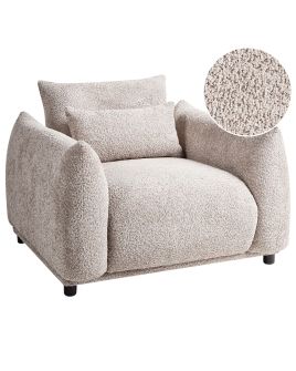 Armchair JAMSA Boucle Taupe