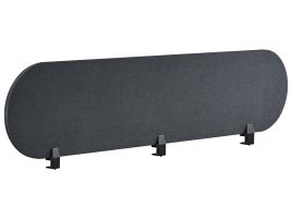 RAYCOMBE Desk Screen Dark 180 cm - Grey
