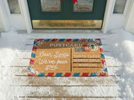 DIDUXA Christmas Motif Door Mat - Coir, 50cm