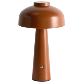 AGUSARIA LED Table Lamp with Dimmer - Brown
