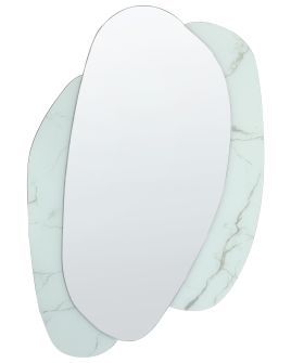 Wall Mirror PANNES 80 cm 117 cm Light Blue